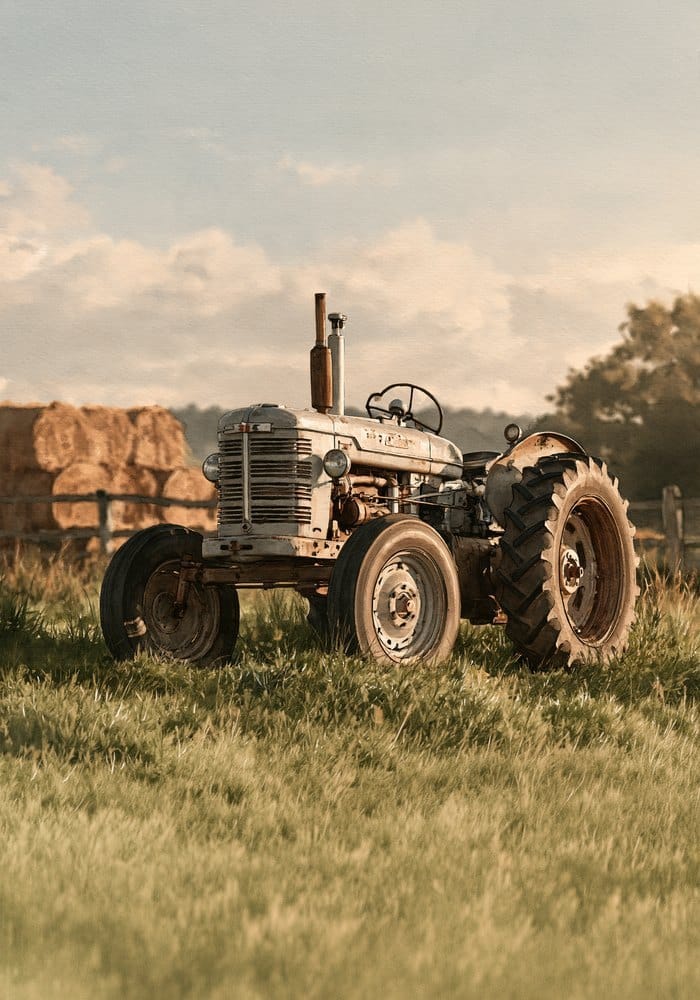 The old tractor