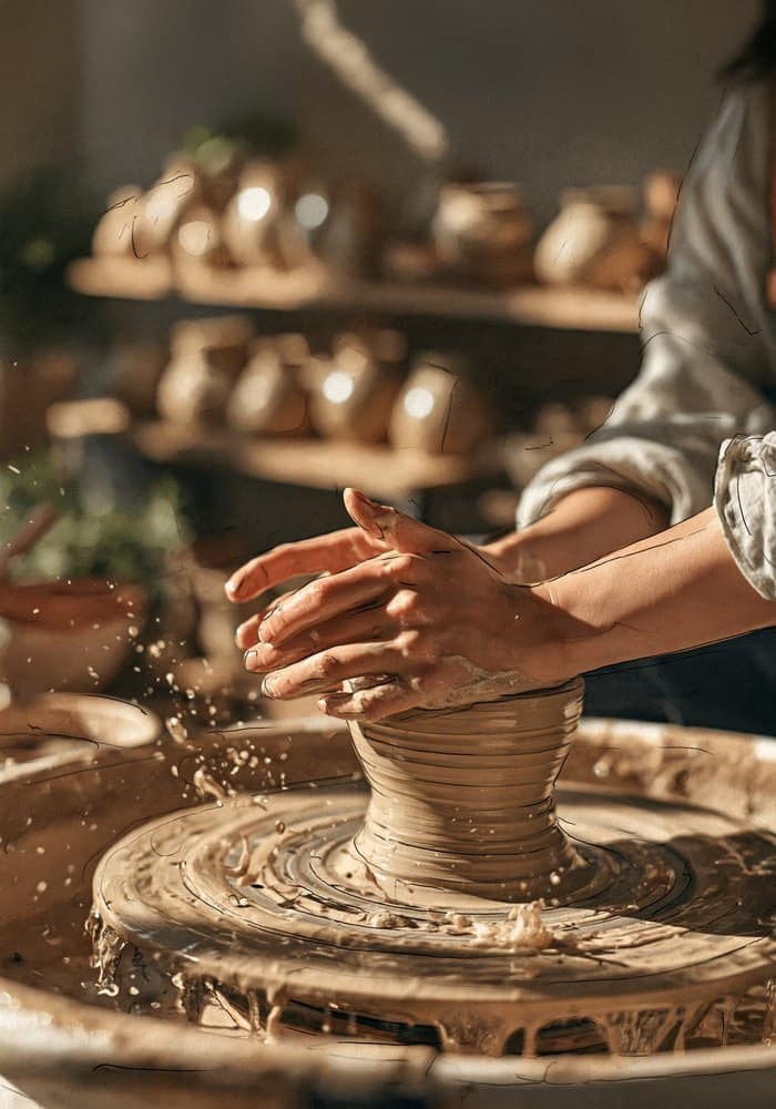 The potter’s wheel